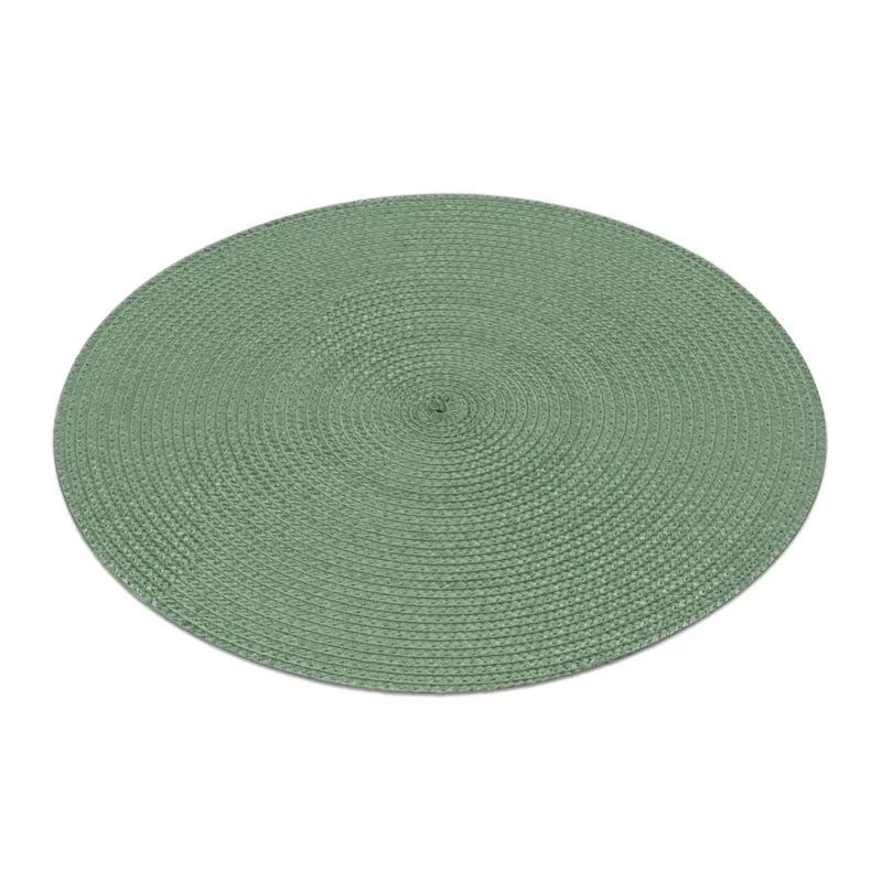 4er Set Platzset Grün 35 cm Tischset Tischdeko Unterlage