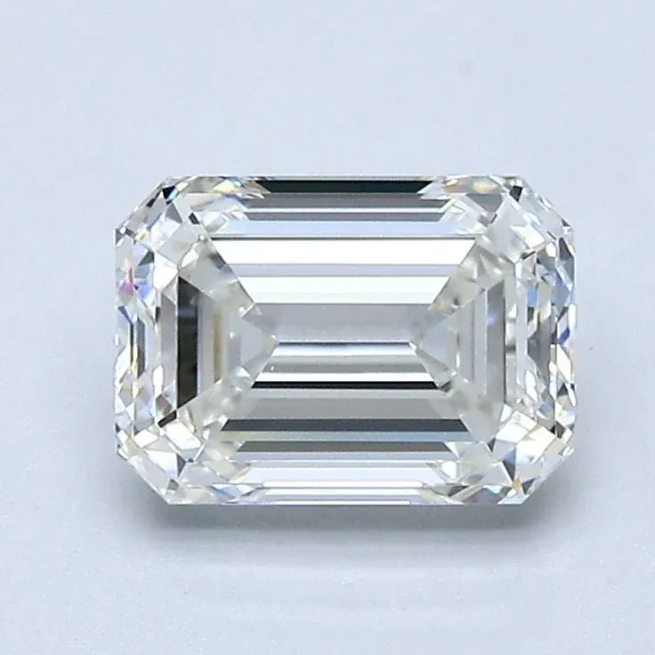 1 Carat Emerald - Natural Diamond - 1.32 - H - IF - EX - EX - Diamonds By Rothschild