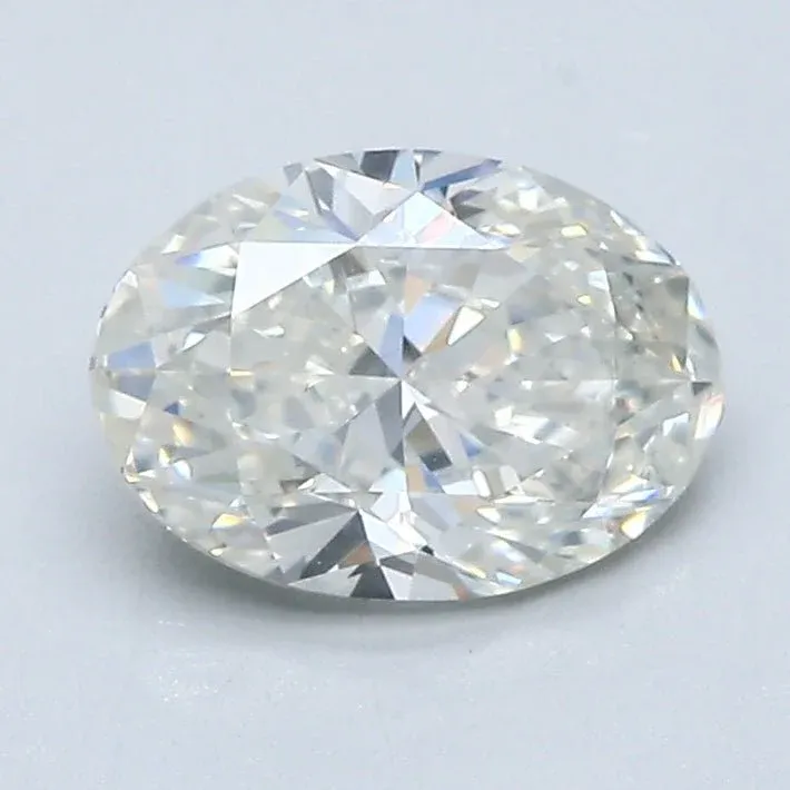 1 Carat Oval - Natural Diamond - 1.2 - I - SI1 - VG - EX - VG - Diamonds By Rothschild