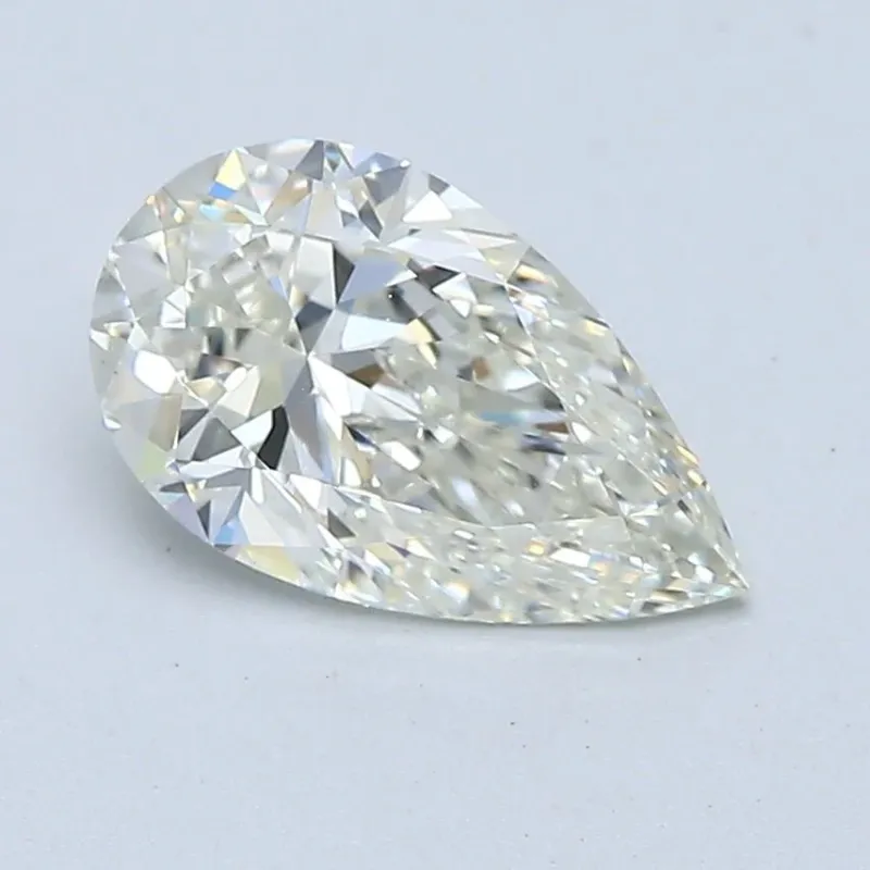 1 Carat Pear - Natural Diamond - 1.3 - J - VS1 - EX - EX - EX - Diamonds By Rothschild