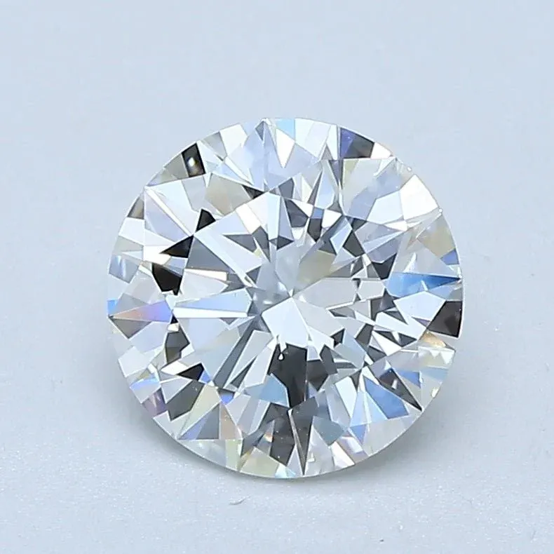 1 Carat Round - Natural Diamond - 1.3 - E - VVS1 - EX - EX - EX - Diamonds By Rothschild