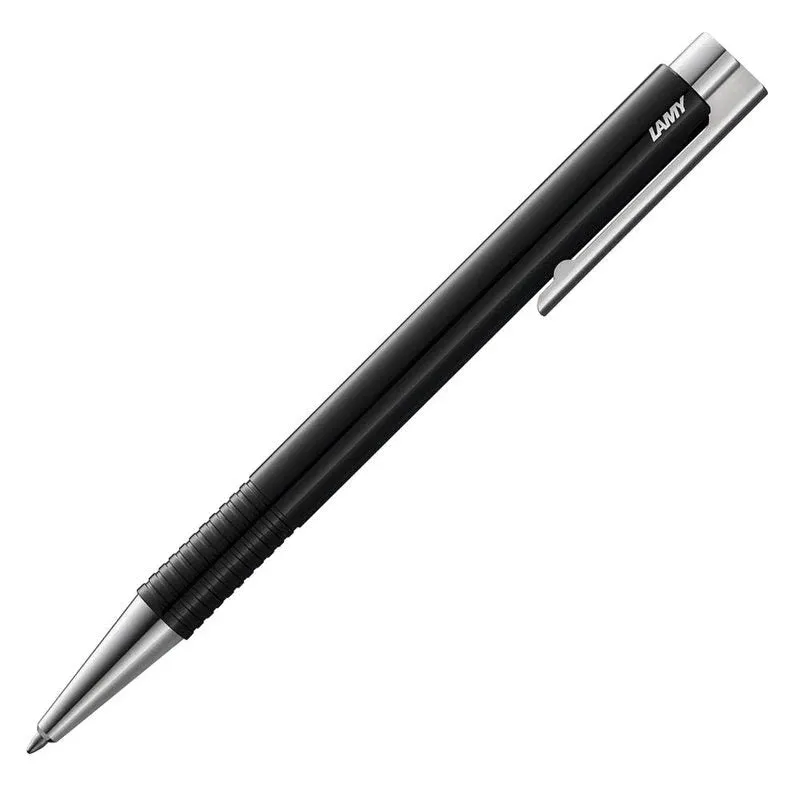 LAMY Kugelschreiber logo M+ schwarz, Schreibfarbe: blau, 1 St.