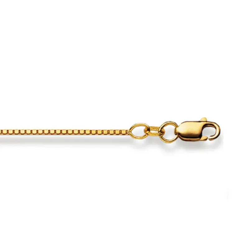 Venizianerhalskette 18 Karat Gold -750 in Gelbgold 38 cm - 55 cm x 1.1 mm
