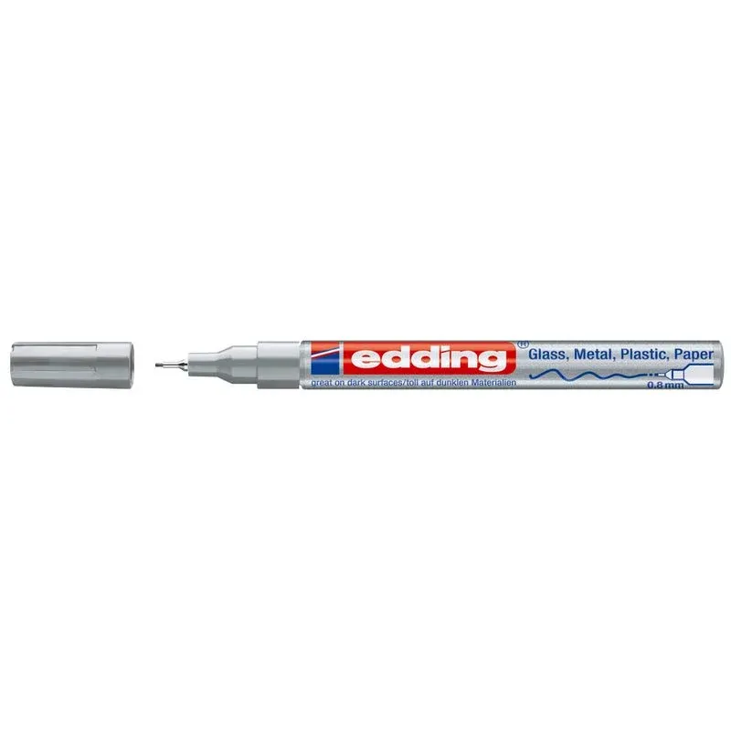 edding 780 Lackmarker silber 0,8 mm, 1 St.