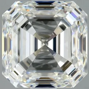 1.5 Carat Asscher - Natural Diamond - 1.51 - I - VS2 - EX - EX - Diamonds By Rothschild