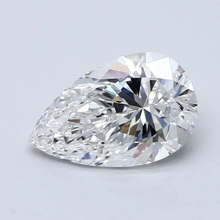 1.5 Carat Pear - Natural Diamond - 1.5 - D - VS1 - EX - EX - VG - Diamonds By Rothschild