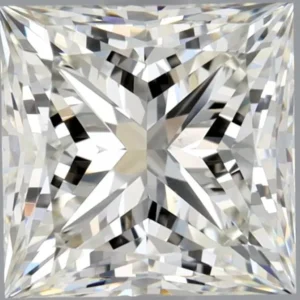 1.5 Carat Princess - Natural Diamond - 1.52 - I - VS2 - EX - VG - Diamonds By Rothschild
