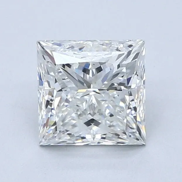1.5 Carat Princess - Natural Diamond - 1.71 - F - VVS2 - VG - EX - EX - Diamonds By Rothschild