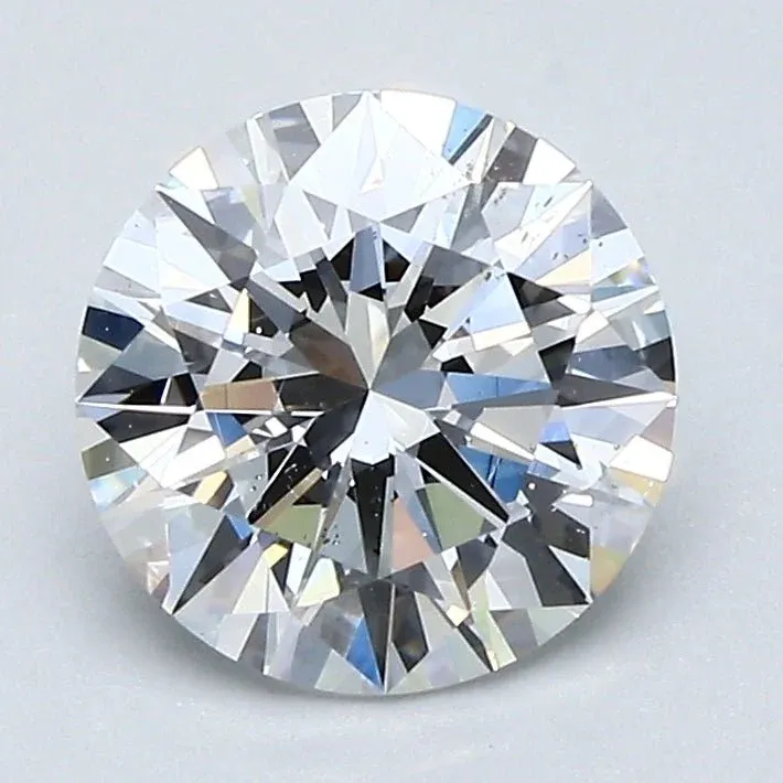 1.5 Carat Round - Natural Diamond - 1.62 - D - Slightly Included - EX - EX - EX - Diamonds By Rothschild