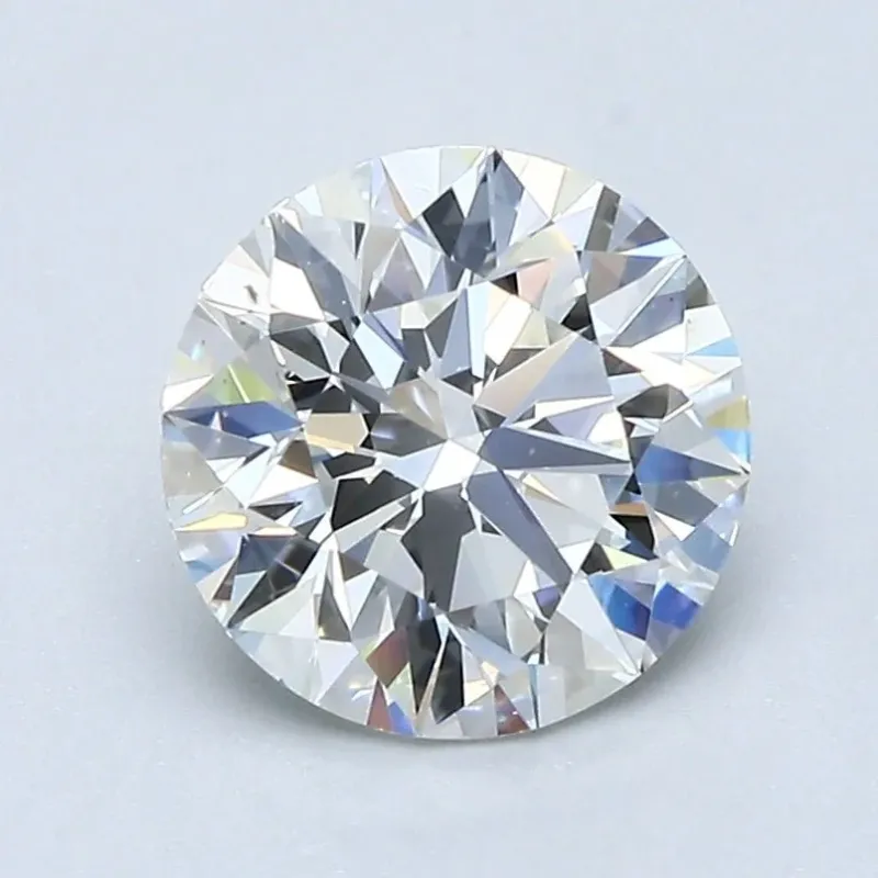1.5 Carat Round - Natural Diamond - 1.7 - H - SI1 - EX - VG - EX - Diamonds By Rothschild