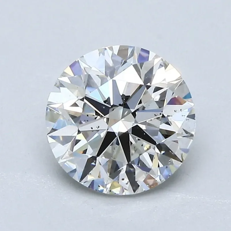1.5 Carat Round - Natural Diamond - 1.73 - G - SI1 - EX - EX - EX - Diamonds By Rothschild