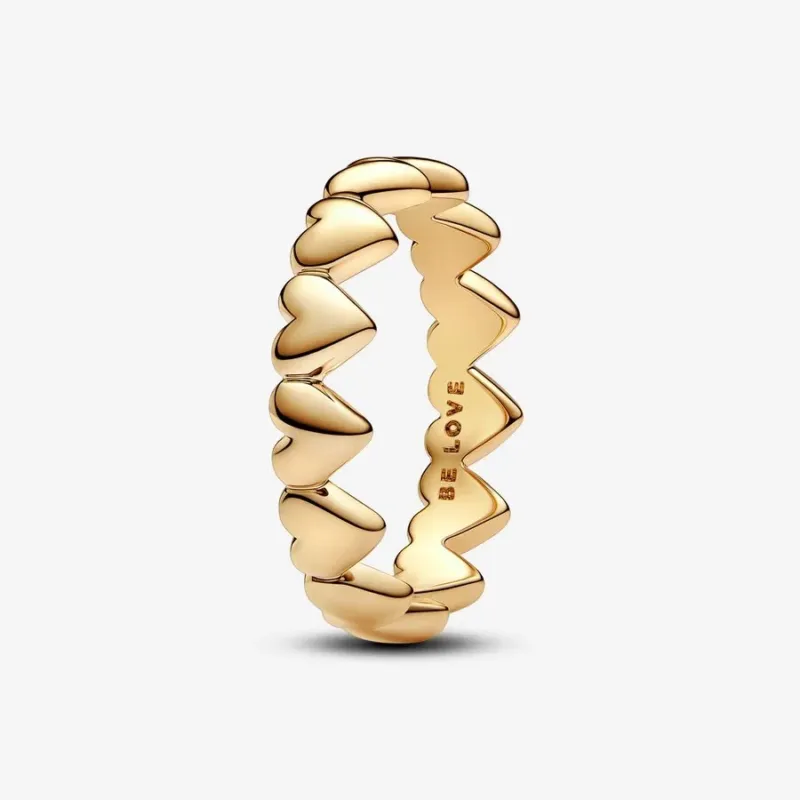 Pandora Ring Reihe von Herzen - 163427C00