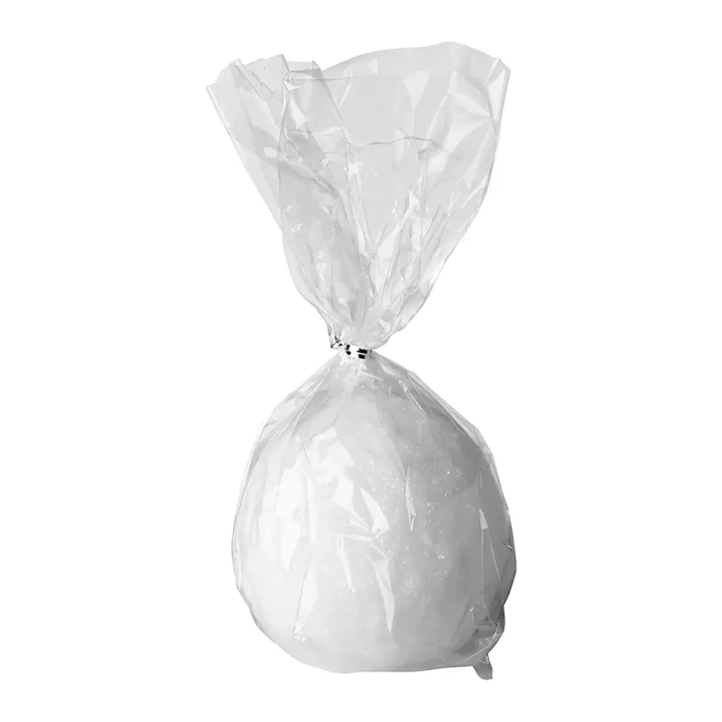 Schneeballkerze – Weißes Paraffin, Strukturierte Oberfläche, Lange Brenndauer- Candle | Fink Living