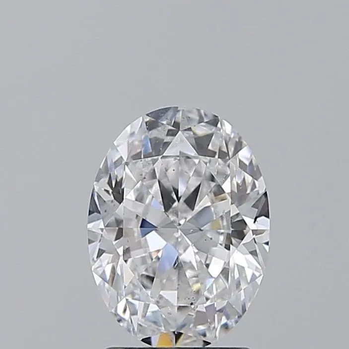 2 Carat Oval - Natural Diamond - 2.01 - D - SI1 - VG - EX - EX - Diamonds By Rothschild
