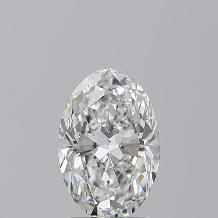 2 Carat Oval - Natural Diamond - 2.01 - F - VS2 - VG - EX - EX - Diamonds By Rothschild