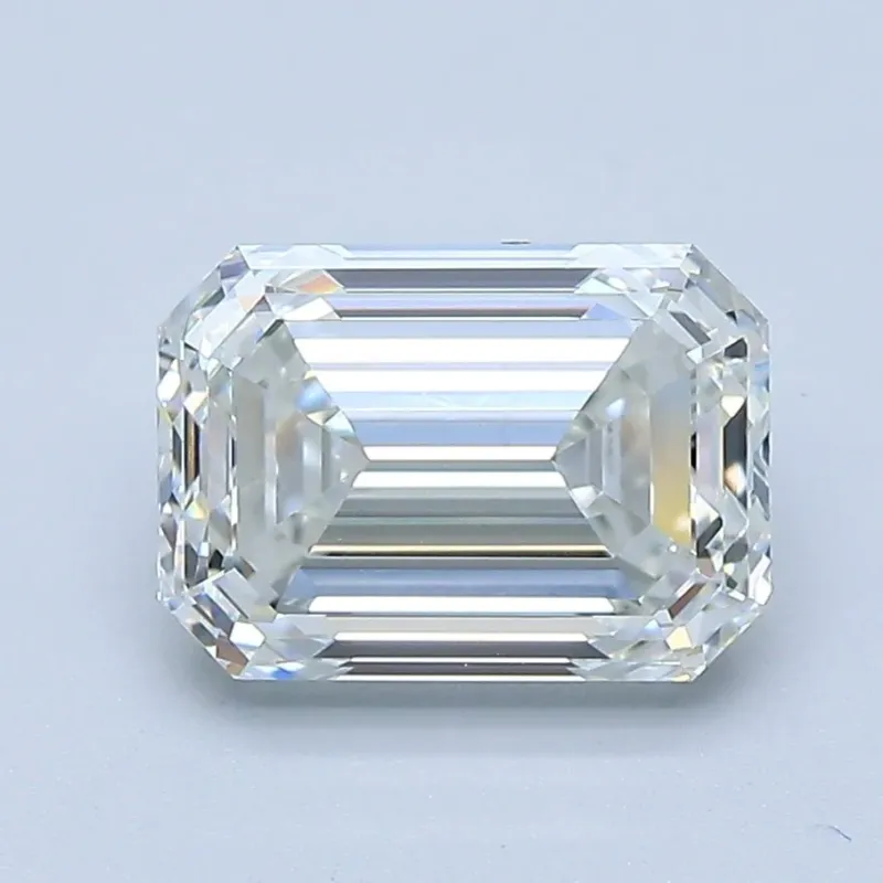 2.5 Carat Emerald - Natural Diamond - 2.5 - I - VVS1 - EX - EX - Diamonds By Rothschild