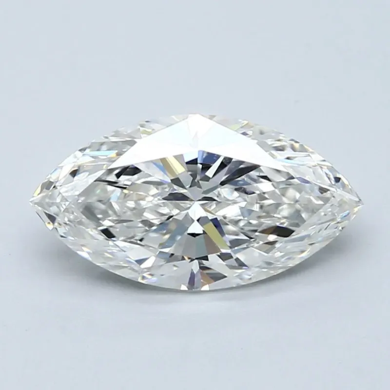 2.5 Carat Marquise - Natural Diamond - 2.51 - G - SI2 - EX - EX - EX - Diamonds By Rothschild