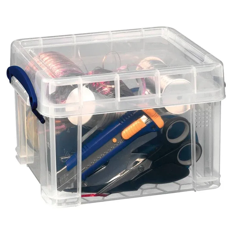 Really Useful Box Aufbewahrungsbox 3,0 l transparent 24,5 x 18,0 x 16,0 cm