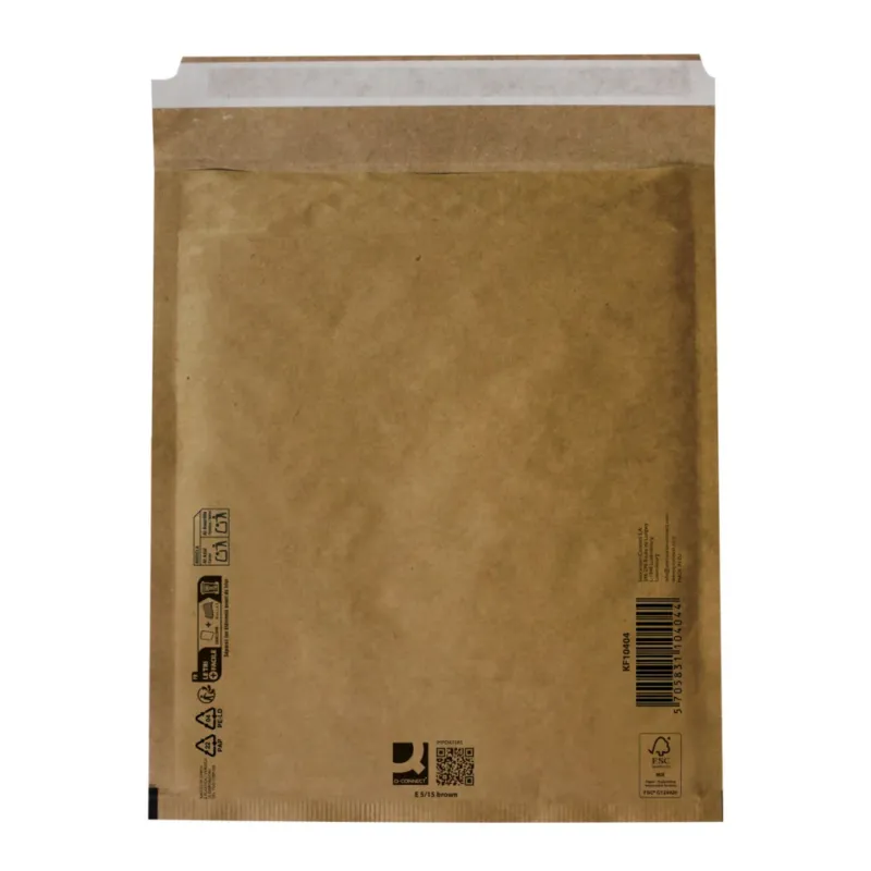 Q-CONNECT Luftpolstertasche E 5/15 braun