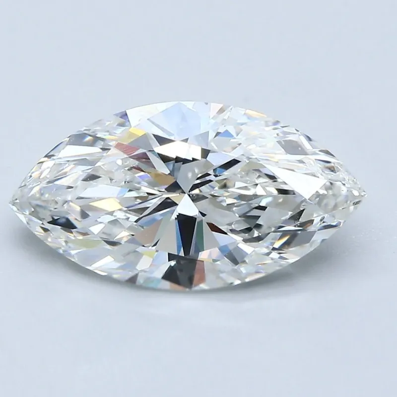 3 Marquise Carat - Natural Diamond - 3 - F - VS2 - VG - VG - Diamonds By Rothschild