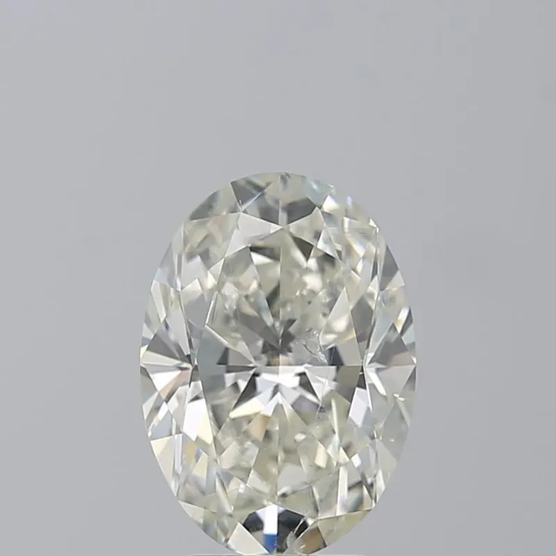 3.5 Carat Oval - Natural Diamond - 3.52 - J - SI2 - VG - EX - EX - Diamonds By Rothschild
