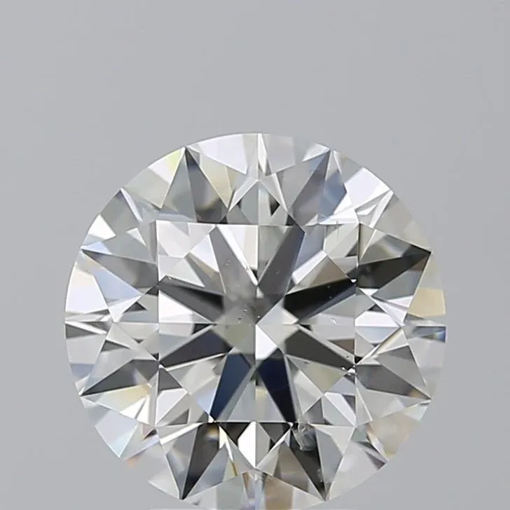 4 Carat Round - Natural Diamond - 4.03 - J - SI2 - EX - EX - EX - Diamonds By Rothschild