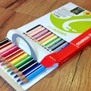 Stabilo GREENtrio 12 Buntstifte dick FSC - Polly Paper