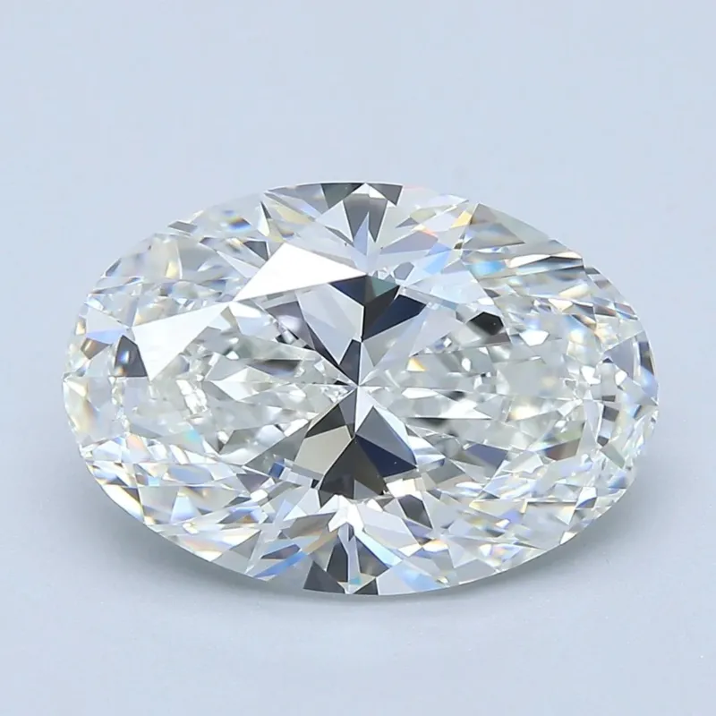4.5 Carat Oval - Natural Diamond - 4.5 - F - VVS1 - EX - EX - Diamonds By Rothschild