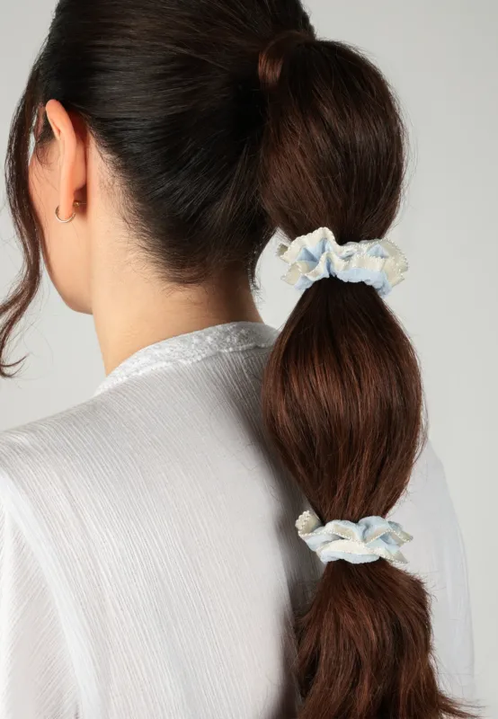 Trisa Fashion Scrunchies mit Spitze – Bild 3