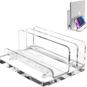 3 IN 1 Acrylic Vertical Laptop Stand