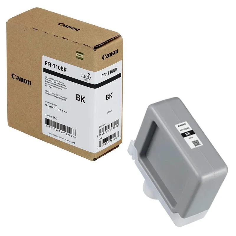 Canon PFI-110 BK schwarz Druckerpatrone