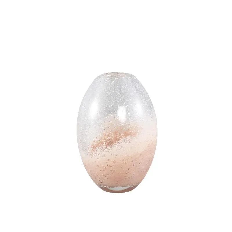 Vase – Bauchige Form, Glas Material, Braun, Hoch – Enrikas | PTMD