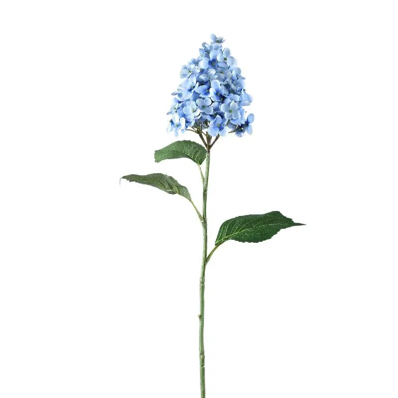 Hortensienblume – Blauer Hortensienzweig aus Stoff und Kunststoff | PTMD