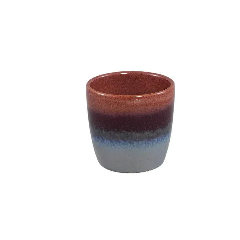 Topf – Glasur Finish, Keramik Material, Modernes Design, Lila, S - Braxton | PTMD