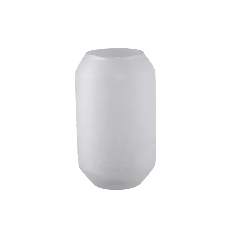 Vase – Weißer Farbton, Glas Material, Streifen Design, L – Malia | PTMD