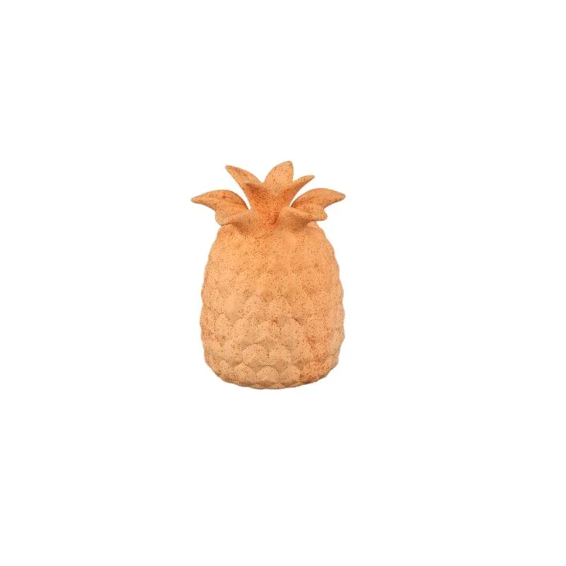 Vase – Bernsteinfarbe, Ananasform, Strukturierte Oberfläche, Keramik, S – Ellodie | PTMD