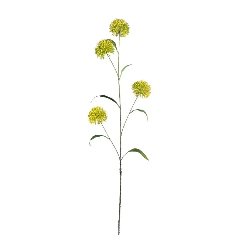 Gartenblume - Gelbes Allium Spray, Kunststoff, Coating-Beschichtung | PTMD