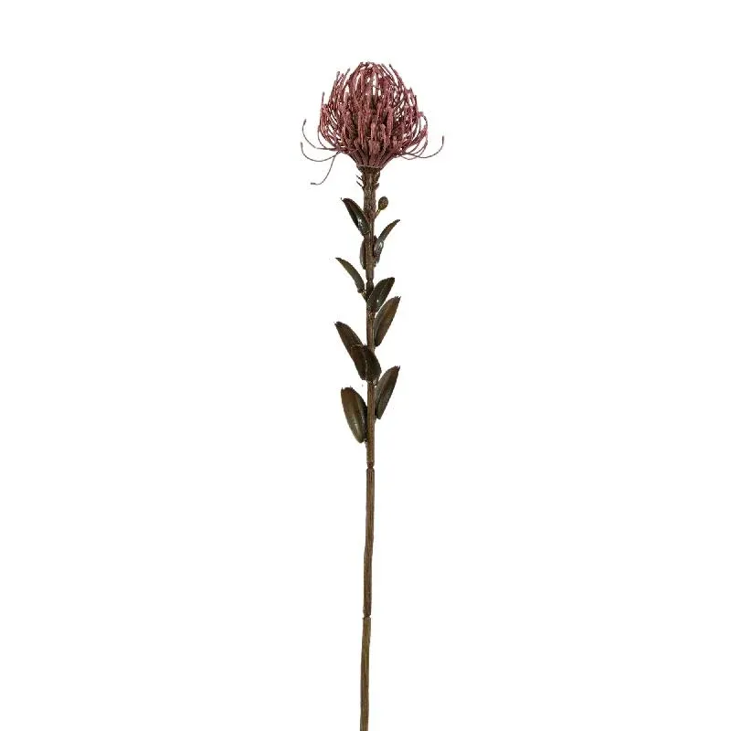 Gartenblume - Rosa Nutan Blumenstiel, Metall, Kunststoff, leinwand| PTMD