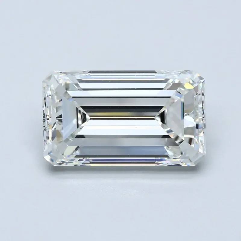 9 Carat Emerald - Natural Diamond - 9 - F - VVS2 - VG - EX - VG - Diamonds By Rothschild