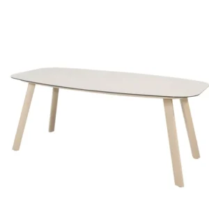 Taste 4SO Esstisch Manolo 180x95cm bedruckte Keramik Latte