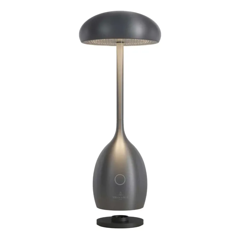 Akku-Tischleuchte – Pilzförmiges Design, Dimmbares Licht, Aluminiumgehäuse - Triest | Villeroy & Boch