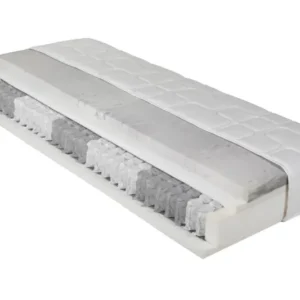 Royal Plus Top 26 cm mit sichtbarem Schichtaufbau aus Komfortschaum-Topper und Federkern in Gesamtansicht.