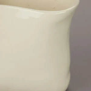 Keramikvase Edna S in Beige – handgefertigte Deko-Vase von Dutchbone