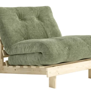 Sofa Schlafsofa ROOTS 90 Polster Cord Kiefer massiv unbehandelt Karup
