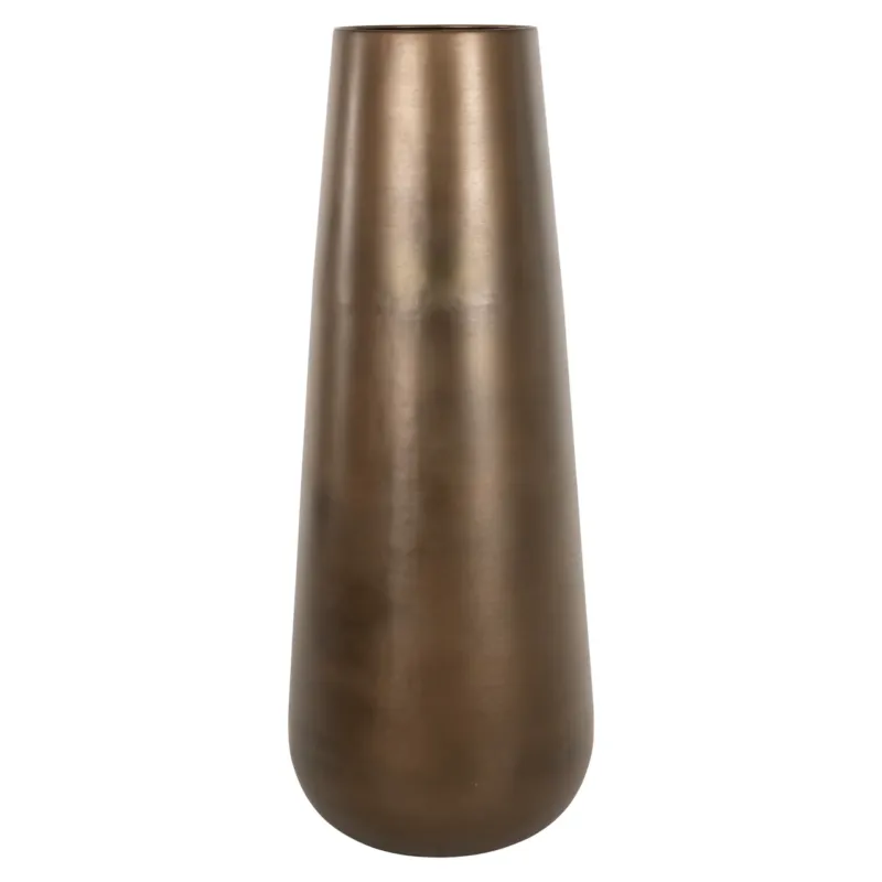 Vase Kenza XXL, 142 cm, Aluminium Brass Antique, Richmond