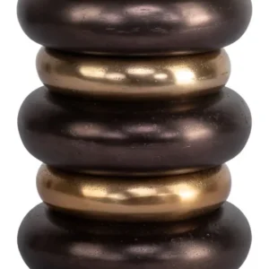 Richmond Kerzenhalter Eve bronze – kleiner Aluminium-Kerzenständer