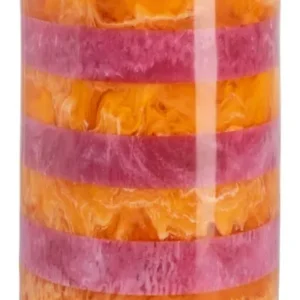 Aufbewahrungsbox Lilybelle pink/orange, Harz-Deko-Dose, 24 cm