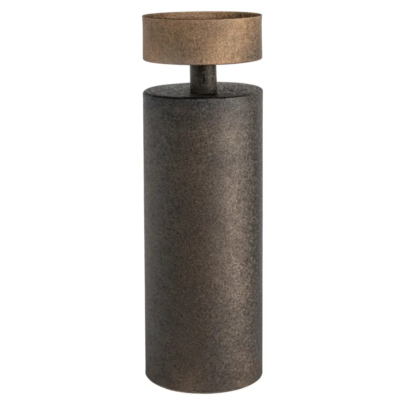 Kerzenhalter Harlow in Antique Brass, 43,5 cm hoch, aus Eisen