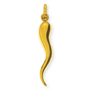 Anhänger Cornetti gross Gelbgold 750