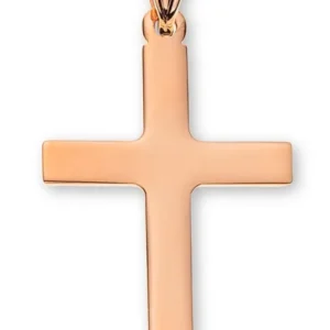 Anhänger Kreuz Rotgold 750